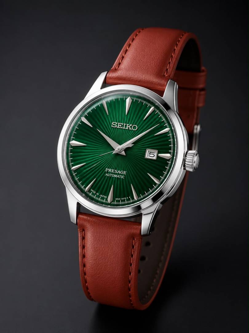 SEIK O PRESAGE LEATHER QUARTZ 933 Main image