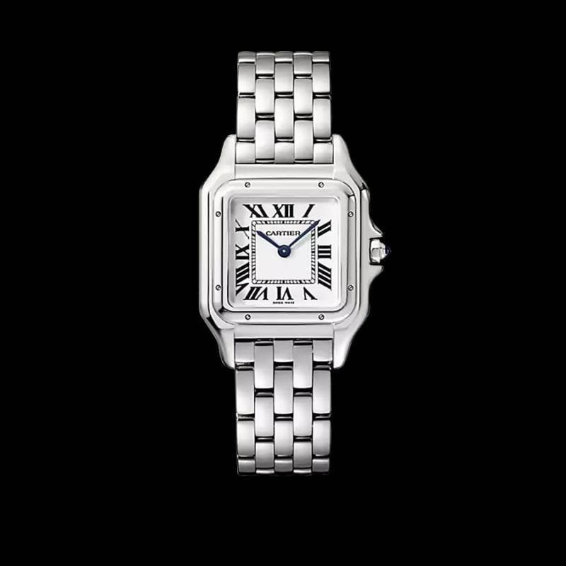 cartie er santos ladie 36 mm silver white 641 Main image