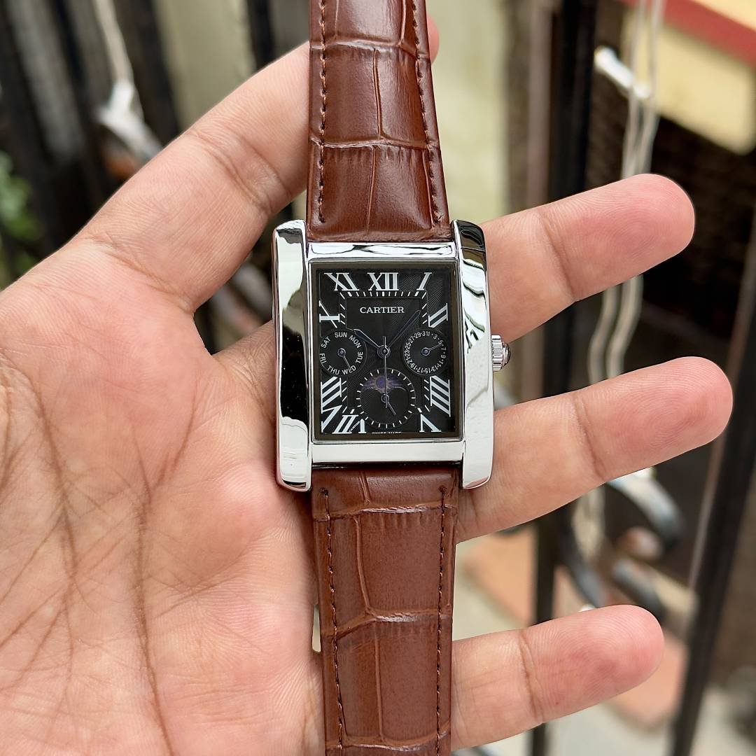 Cartieer Paris Slim Brown Silver
