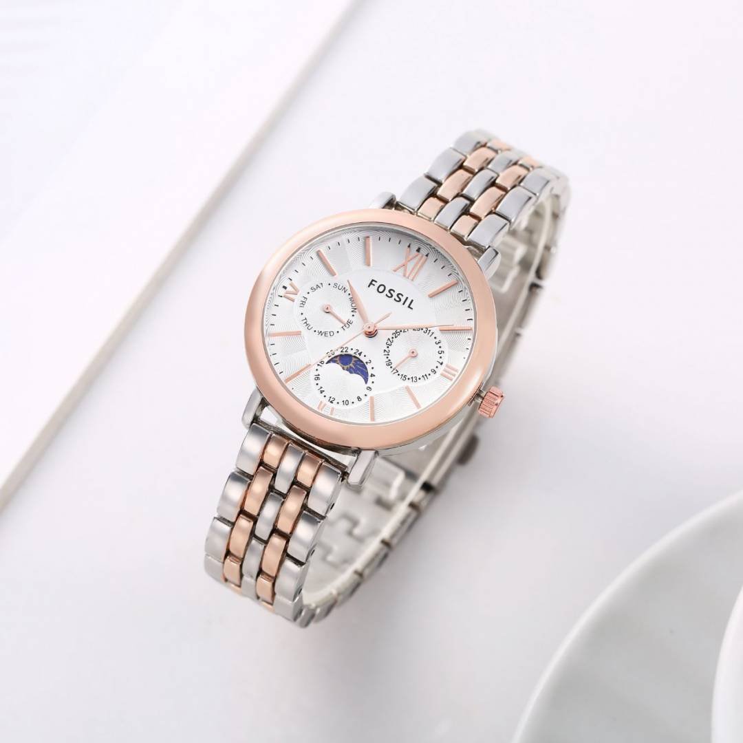 Fossii_l Es3121 Jacqueline Sun Moon Two-Tone-White Main image