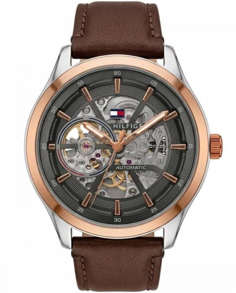 Tommm_y Hilfiger Automatic Dark Brown