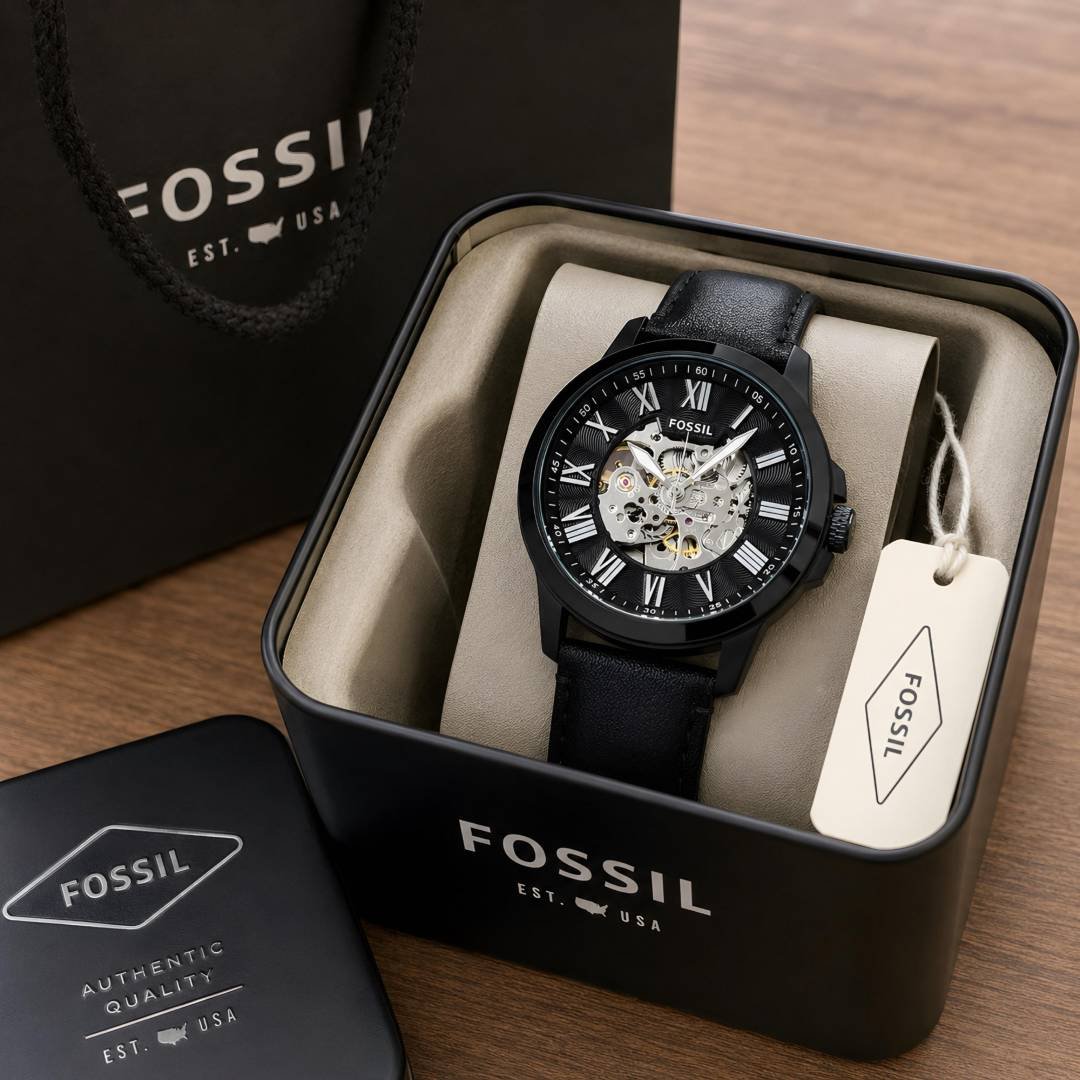 Fossii_l Grant Automatic full black Main image