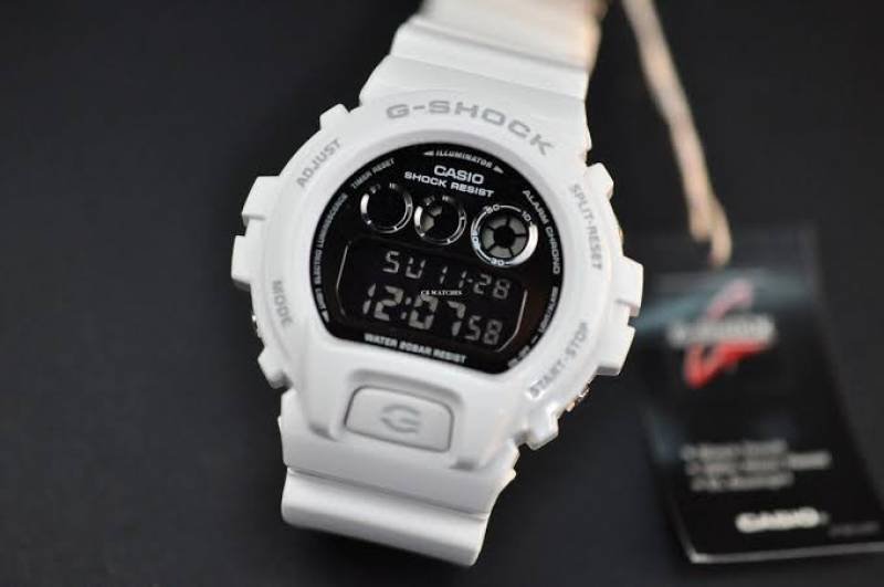 CASI O GSHOCK DW 6900 WHITE 1025 Main image
