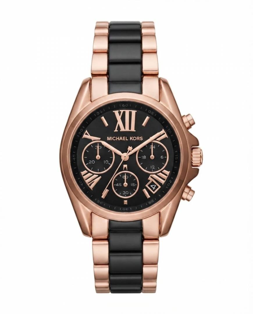 Michea_l kors bradshaw Black two tone