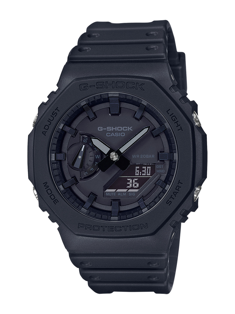 Casio g shock ga2100 full black Main image