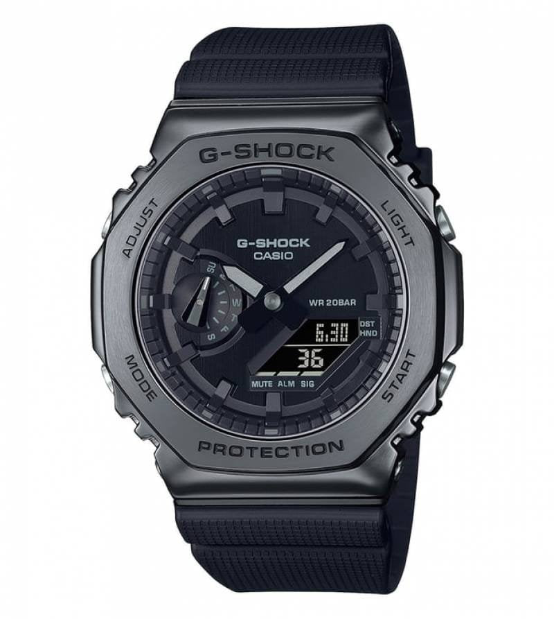 Casio g shock gm2100 full black Main image