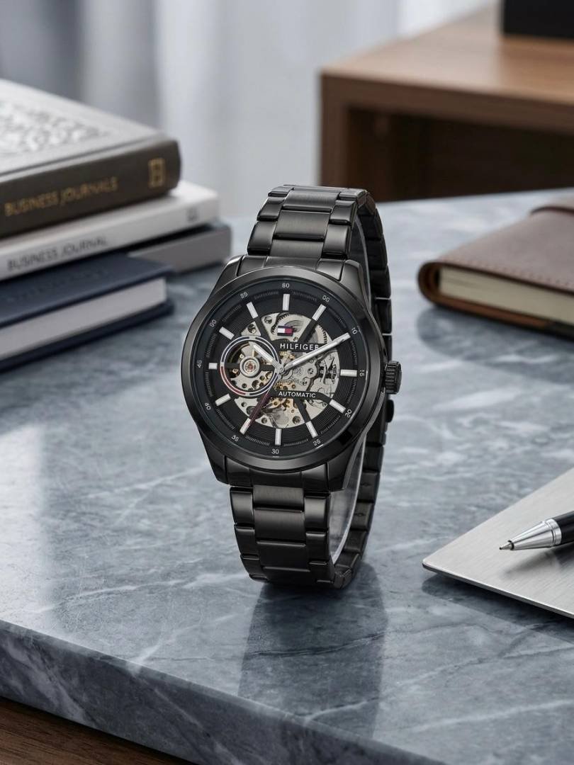 Tommm_y Hilfiger Automatic Full Black 274