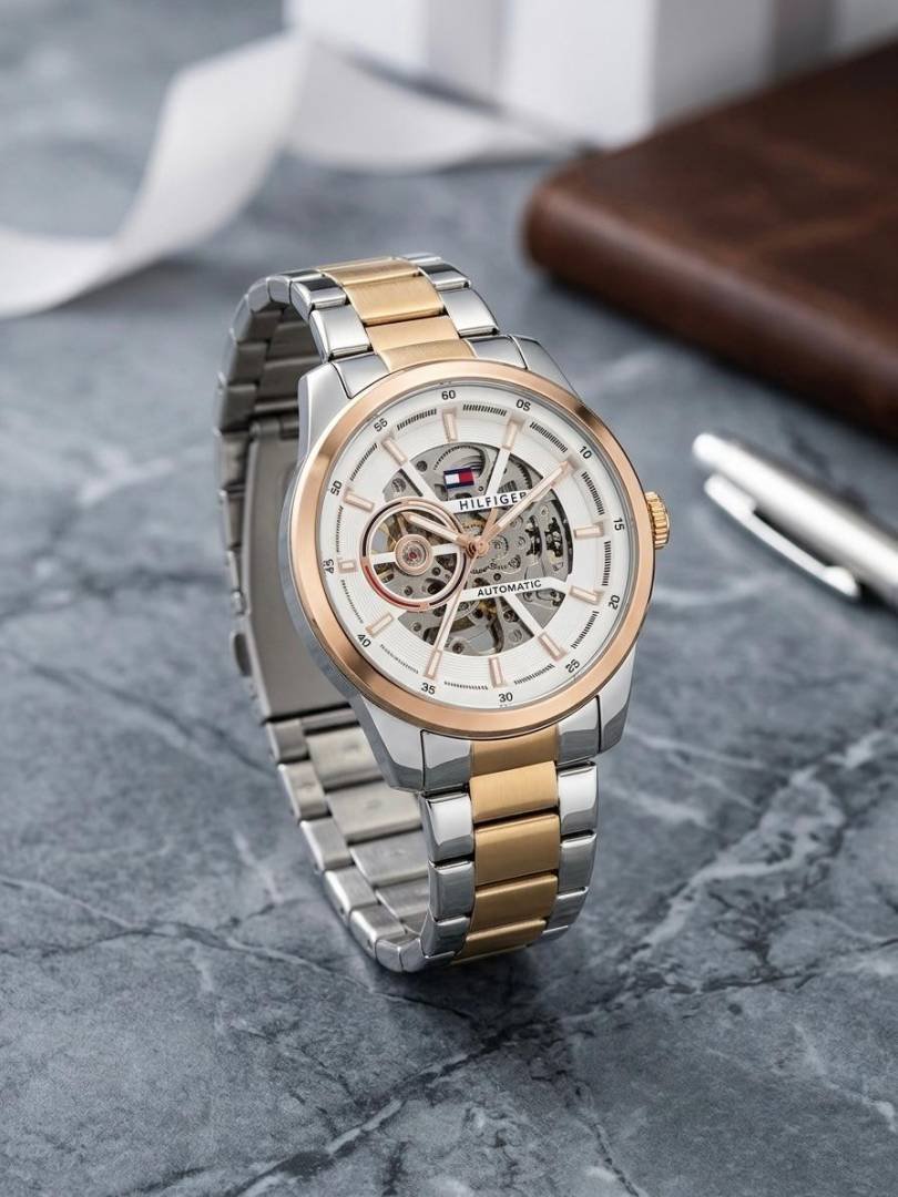 Tommm_y Hilfiger Automatic 2 Tone White 271