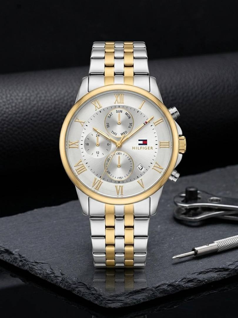 Tommy_Hillfiger_Chronograph 2 Tone White 356 Main image