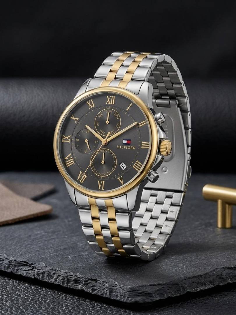 Tommy_Hillfiger_Chronograph 2 Tone Black 357 Main image