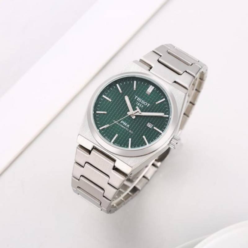 Tissoo_t 1853 Prx Silver-Green WC 2059