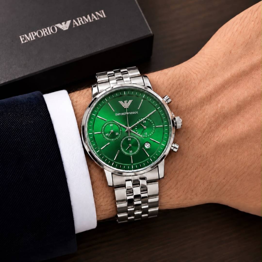 Emporio Armaani sliver-green WC 2112 Main image
