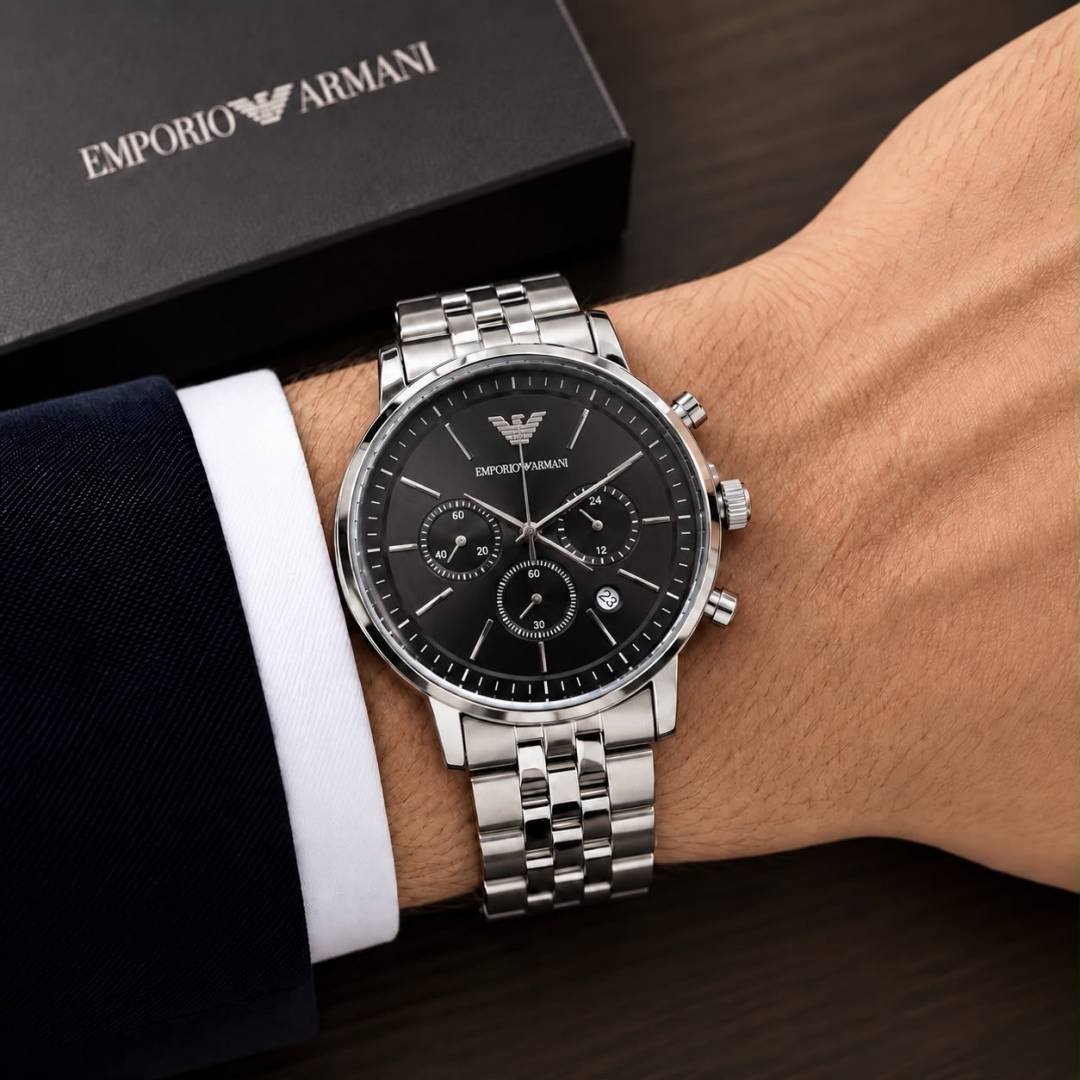 Emporio Armaani sliver-black WC 2114 Main image