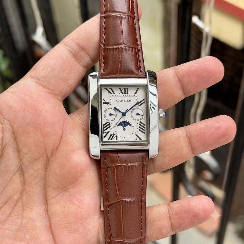Cartieer Paris Slim Brown Silver