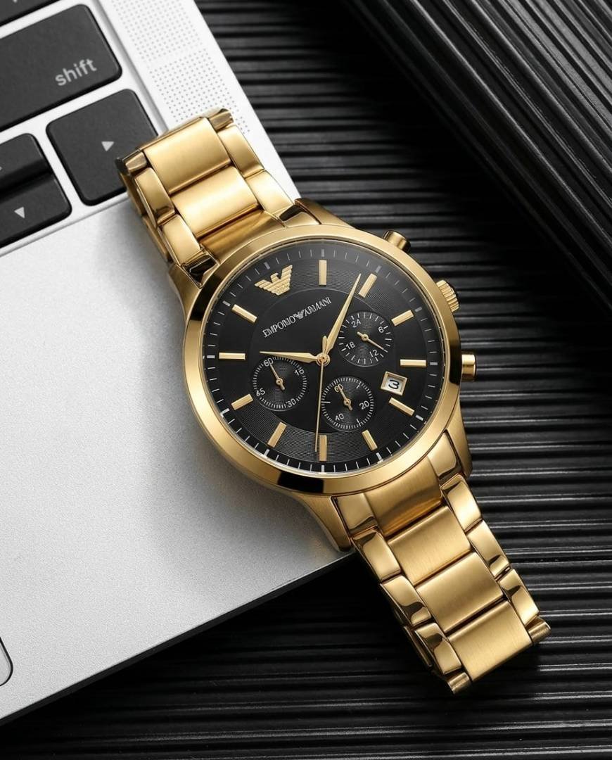 Emporio Armaan_i Classic Gold-Black Main image
