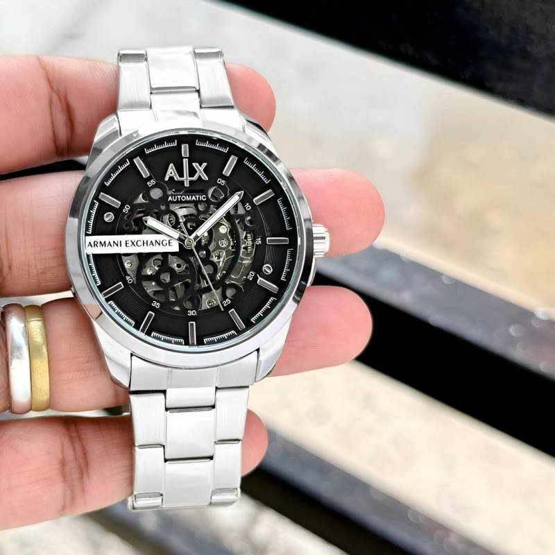 Armaann_i Exchange Ax2418 Hampton Automatic silver Black Main image