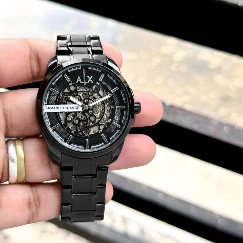 Exchange Armaann_i Ax2418 Hampton Automatic full black and white Main image
