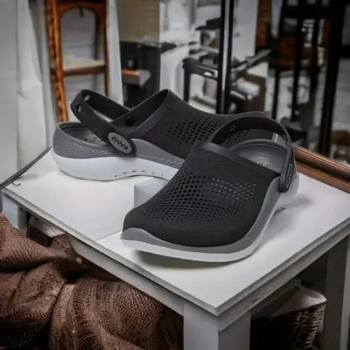 Crocs Literide 360 Clogs Black Grey D-1480