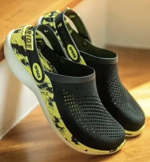 Crocs Literide 360 Clogs 2 Black Yellow D-1477 Main image