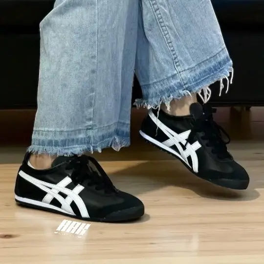 Onitsuka Tiger Mexico 66 Black white for girls D-1873