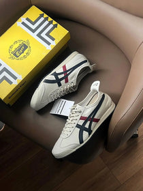 Onitsuka Tiger Mexico 66 SD Cream  Peacoat  7A Premium Mens Sneakers D-2098