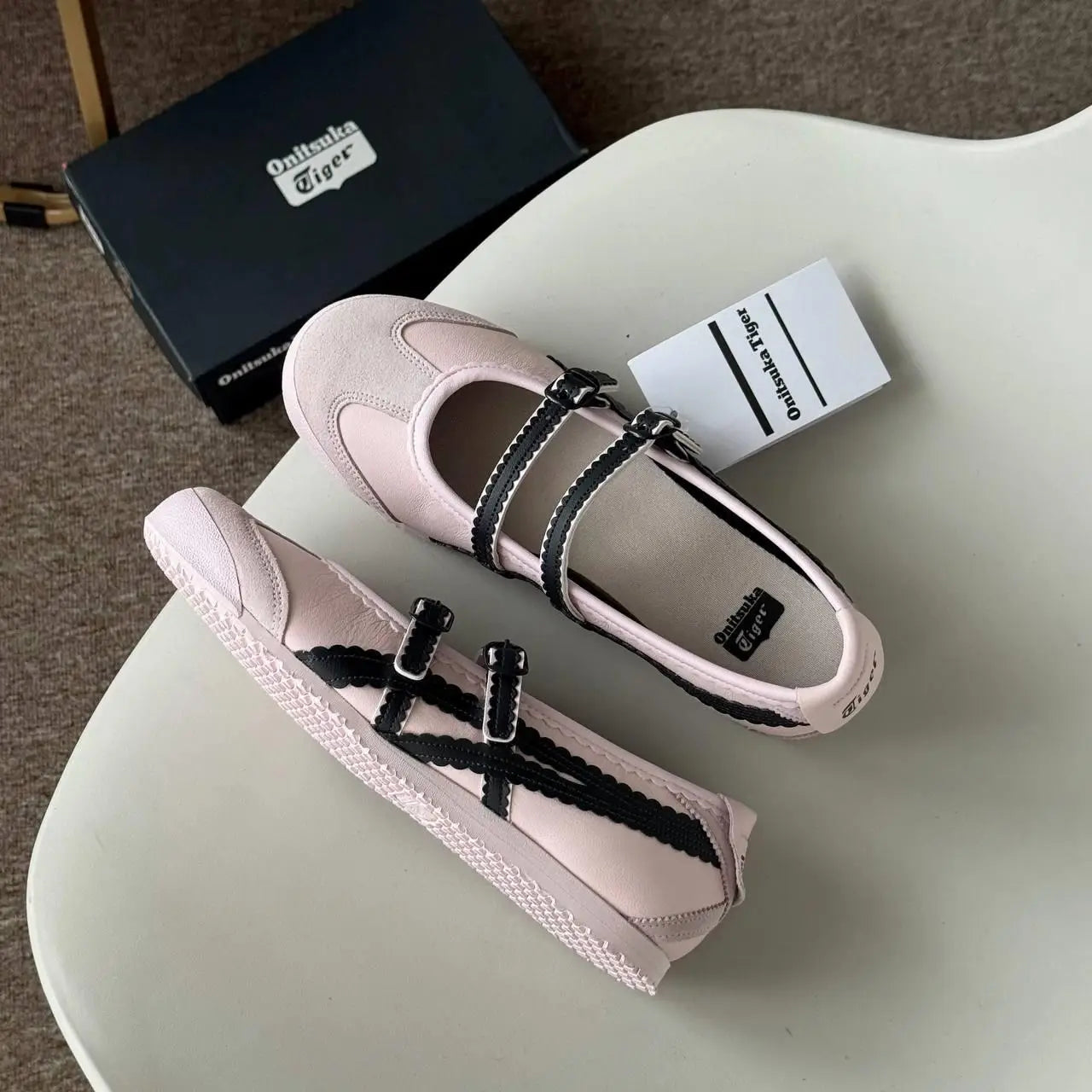 Onitsuka Tiger Mexico 66 TGRS Crystal Pink  7A Premium Ladies Sneakers D-2091 Secondary image