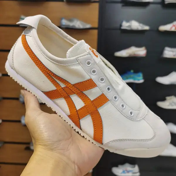 Onitsuk_a Tiger Mexico 66 Slip-On - Orange White Girls First Copy (D-1845) Main image