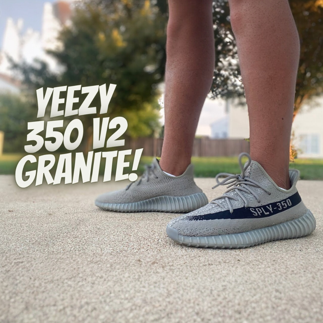 Adidas yeezy sply 350 V2 Granite Semi UA With Full Accessories Main image