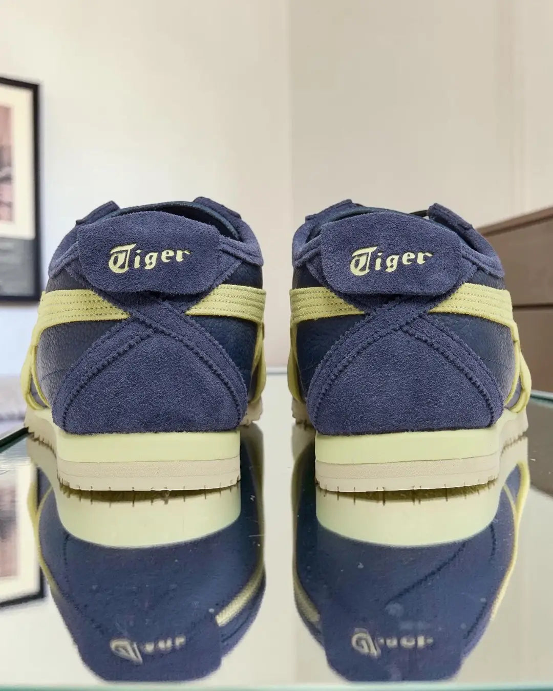 Onitsuka Tiger Mexico 66 SD VIN Peacoat Wheat Yellow 7A Premium Mens Sneakers D-2088 Secondary image