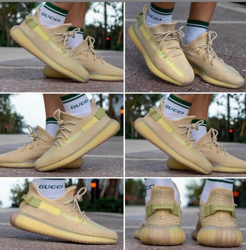 Adidas Yeezy Boost 350 V2 Flax With Full Accessories Main image