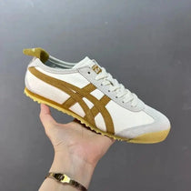 Onitsuka Tiger Mexico 66 Vintage White Brown Girls D-1886