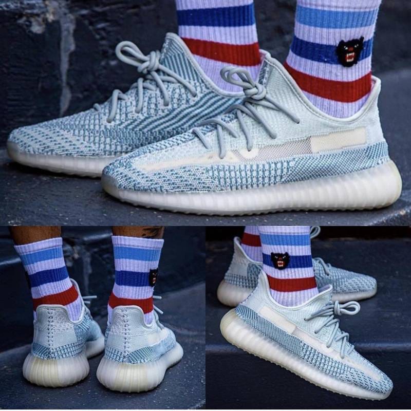 Adidas Yeezy Boost 350 V2 Cloud White (Non-Reflective) Semi UA With Full Accessories