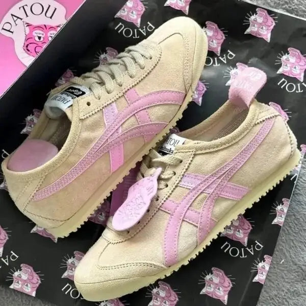 Onitsuk_a Tiger x PATOU Mexico 66 Putty Cotton Candy  Girls 7A Premium (D-2013) Main image