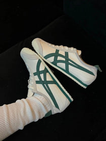 Onitsuka Tiger Mexico 66 Vintage - WhitePale Green  Mens First Copy