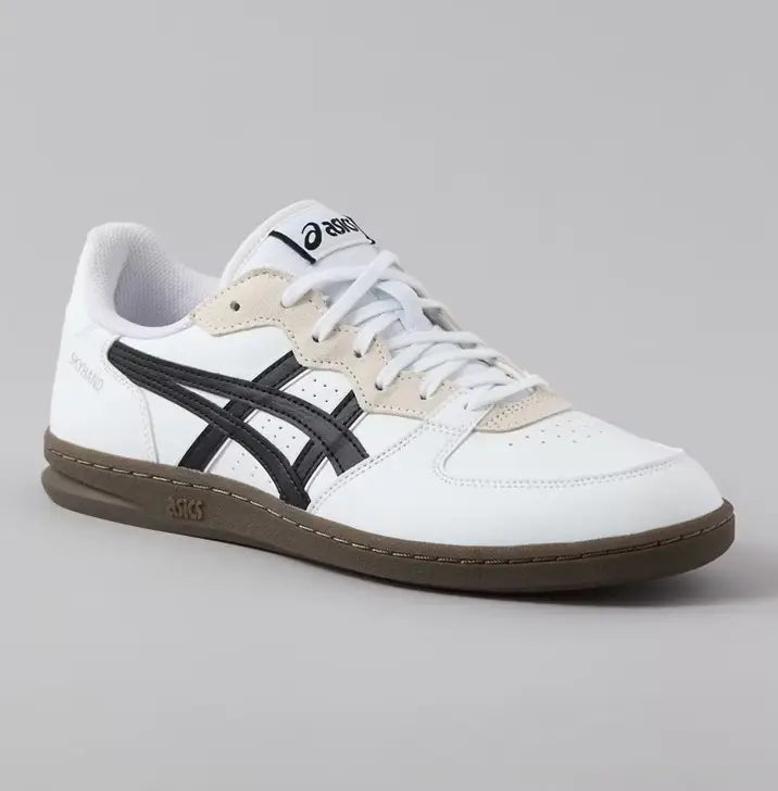 Asics Skyhand OG White Black Mens Retro Sneakers D-1909 Main image