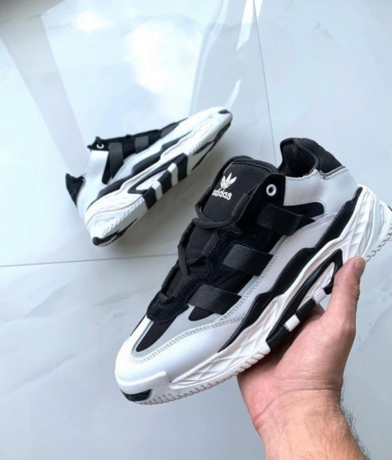 ADIDAS Niteball Low Top BLACK WHITE Main image