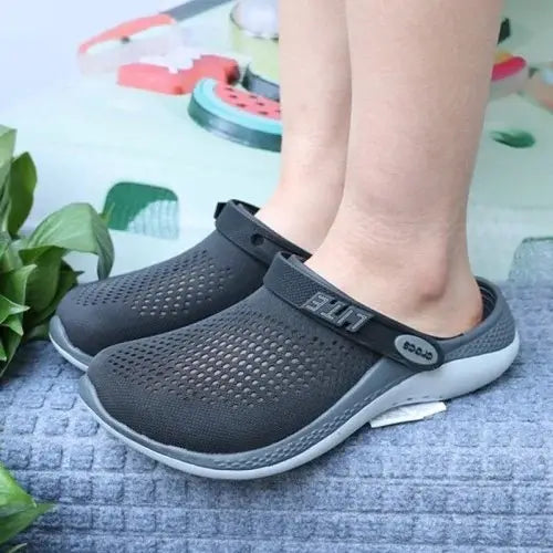 Crocs LiteRide 360 Clog Black Grey Girls First Copy D-1899