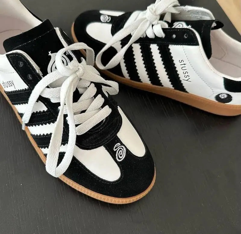Adida_s Samba OG x Stssy Black White Girls 7A Premium Sneakers (D-1739 P-1) Main image