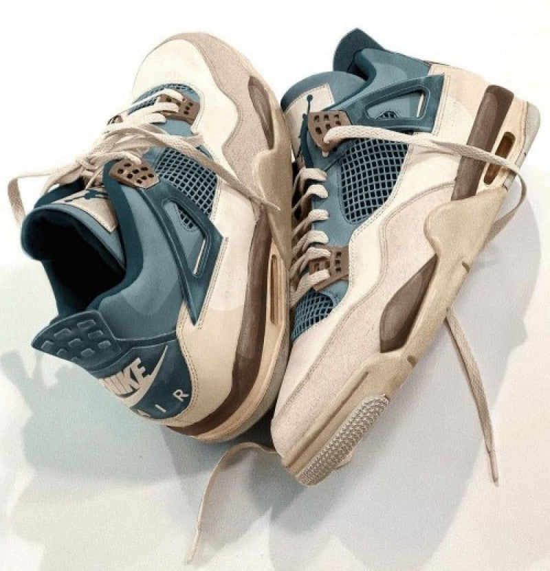 Nike Air Jordan Retro 4 SNORLAX CUSTOM (SEMI UA) Main image