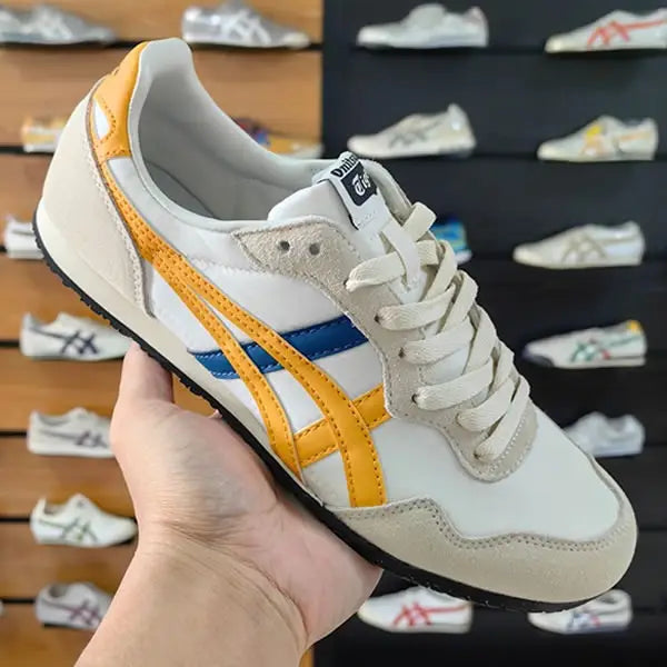Onitsuk_a Tiger Serrano Cream Tiger Yellow  Mens 7A Premium Sneakers D-2020 Main image