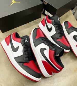 Nike Air Jordan 1 Low BRED TOE Main image