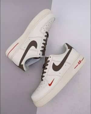 Nike Airforce 1 Mini Red Swoosh Coffee Main image