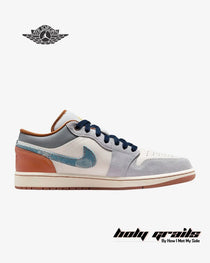 Nike Air Jordan 1 Low SE REPAIRED DENIM SWOOSH