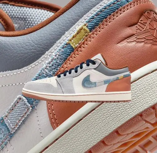 Nike Air Jordan 1 Low SE REPAIRED DENIM SWOOSH Main image