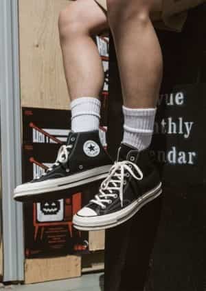 CONVERSE All Star High Black White Main image