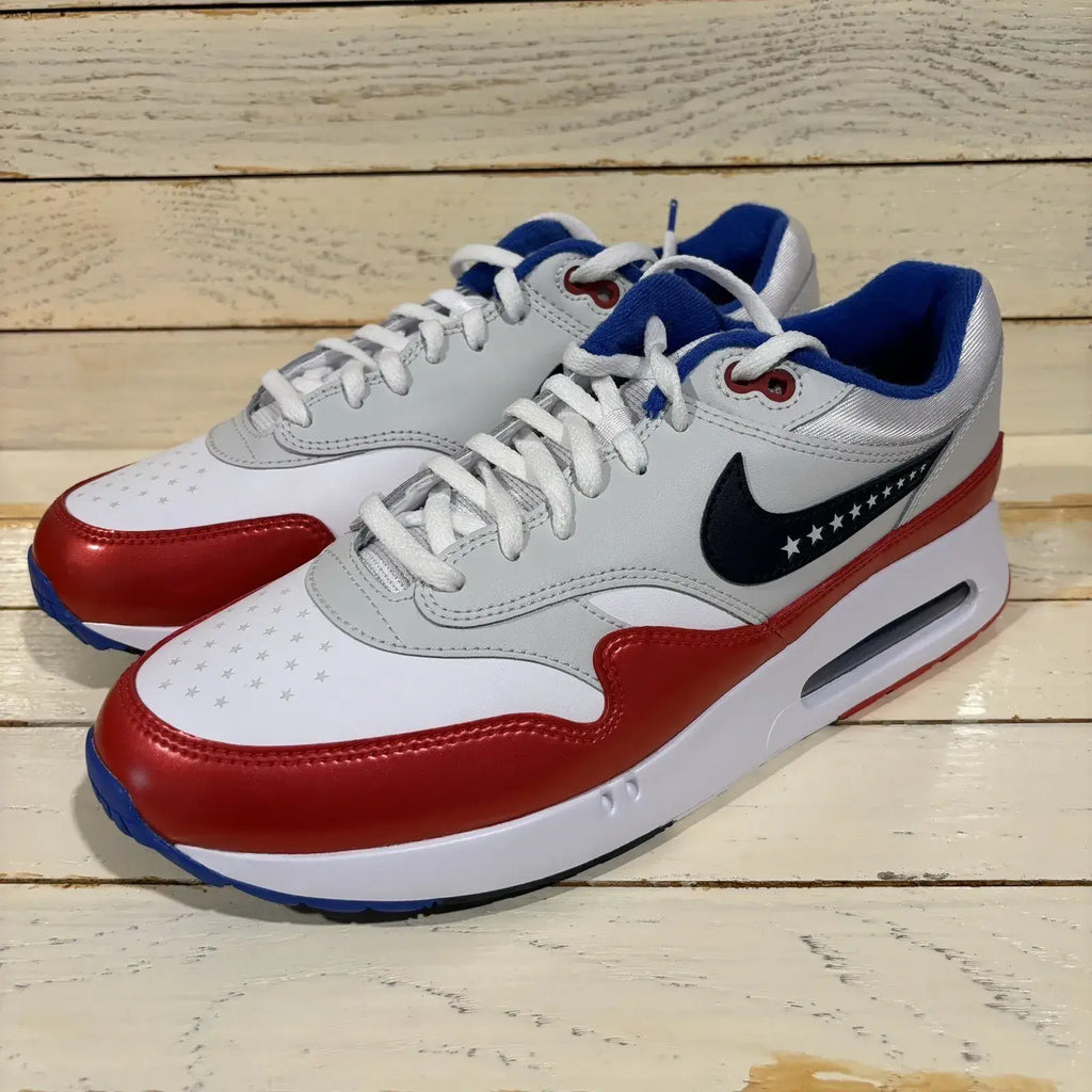 Nike Airmax 1 Golf USA WHITE RED BLUE (FIX)