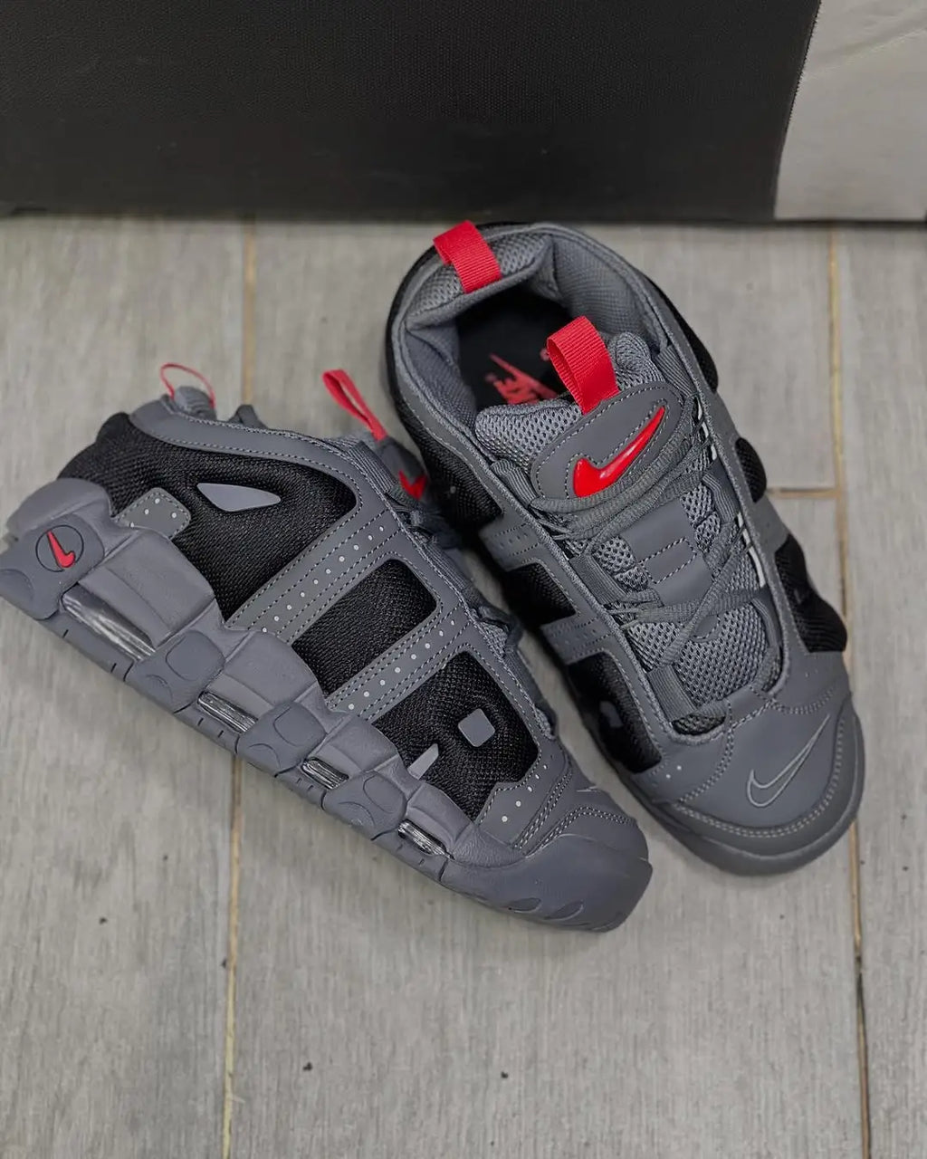 Nike Air More Uptempo GREY BLACK