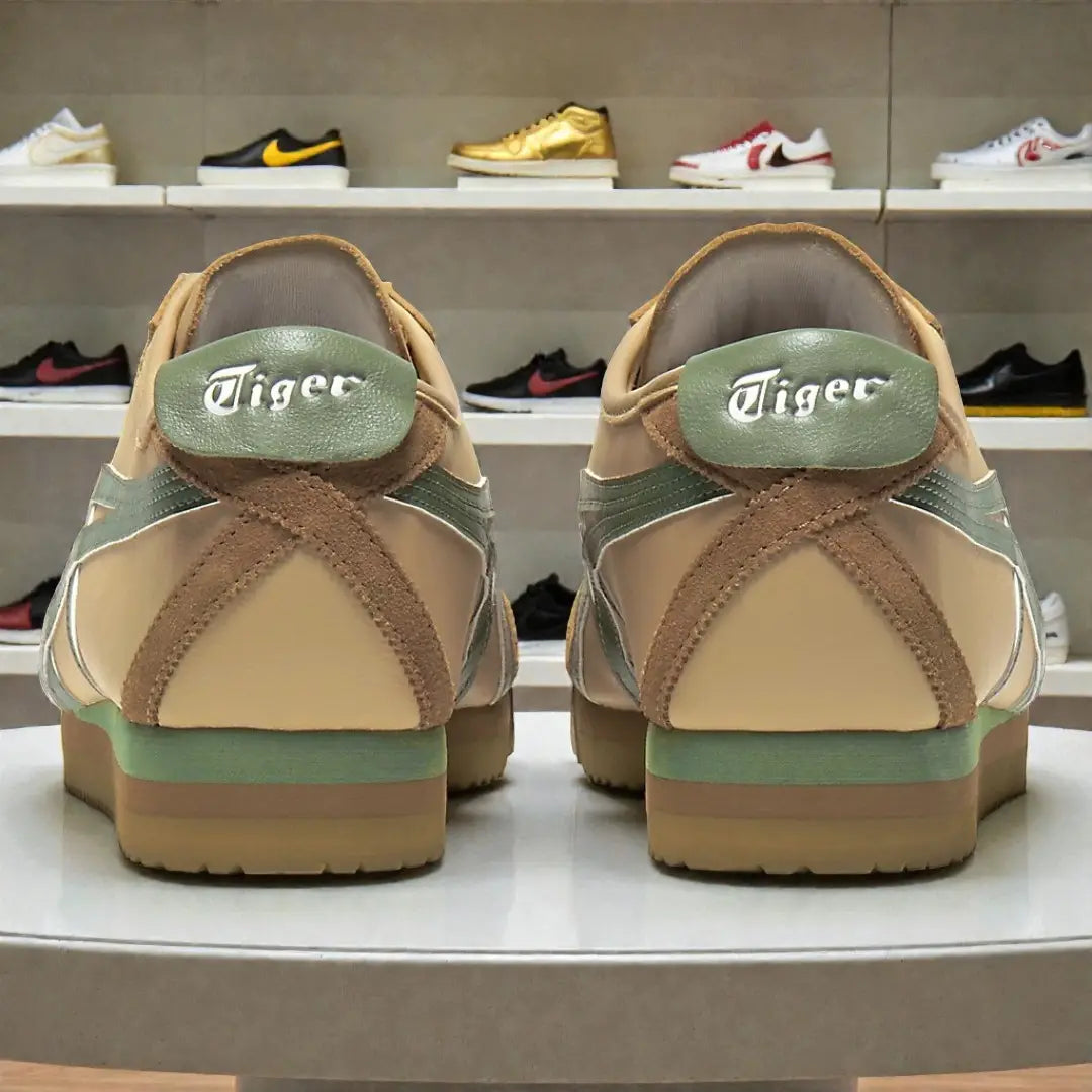 Onitsuka Tiger Mexico 66 PF Beige Bronze Green 7A Premium Mens Sneakers D-2084 Secondary image