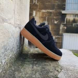 Nike Air Force 07 BLACK SUEDE (FIX)