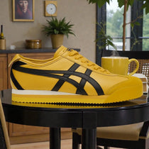 Onitsuka Tiger Mexico 66 PF Yellow Black 7A Premium Mens Sneakers D-2082
